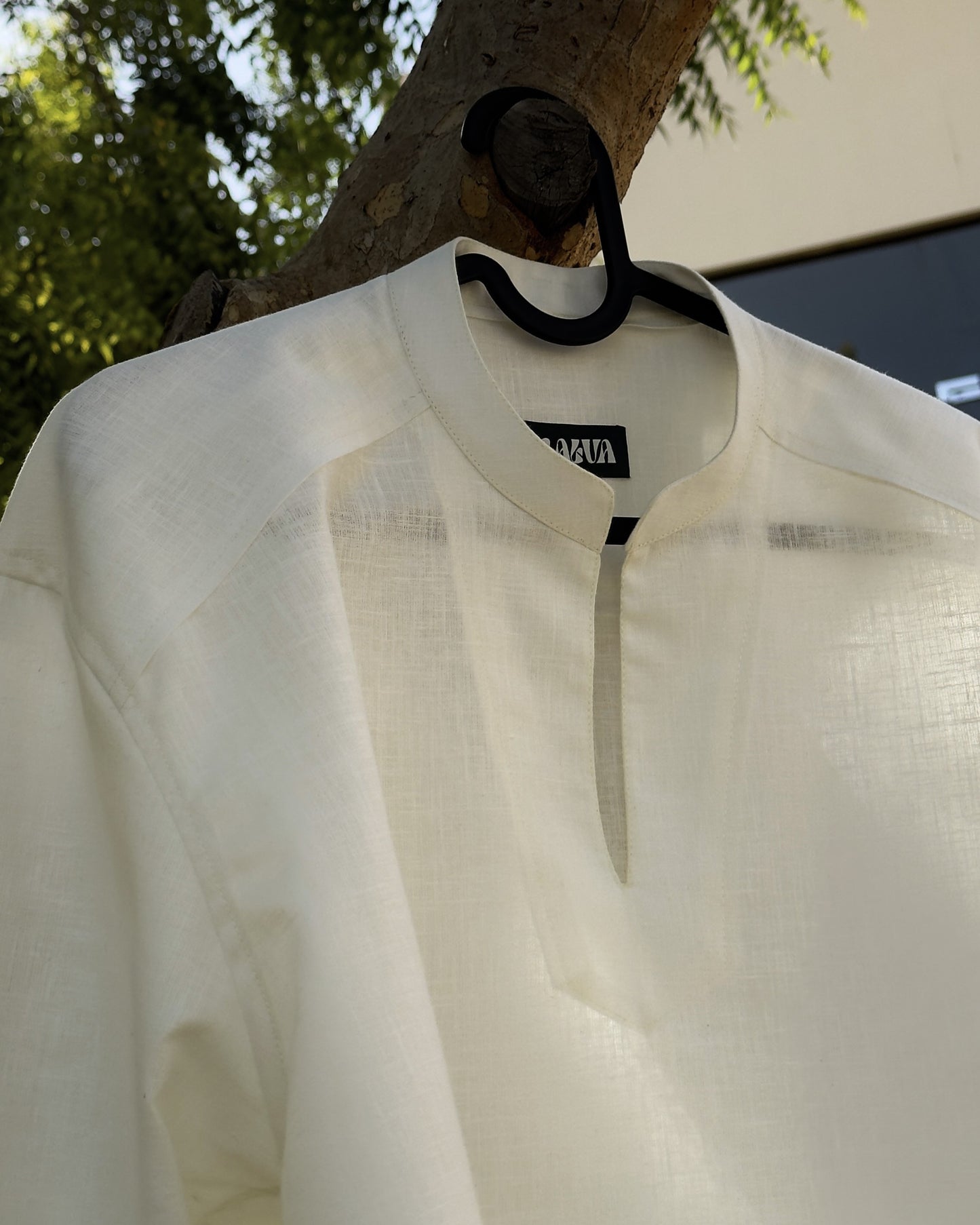 LONG SLEEVE LINEN SHIRT