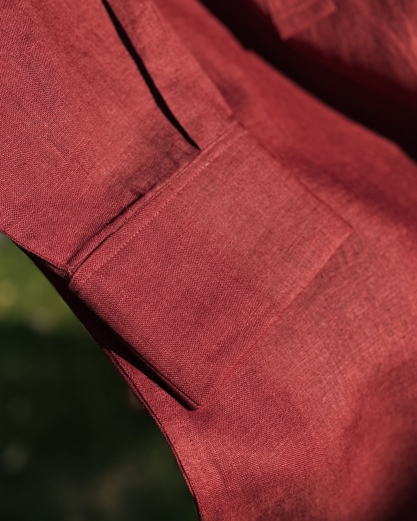 LONG SLEEVE PURE LINEN SHIRT