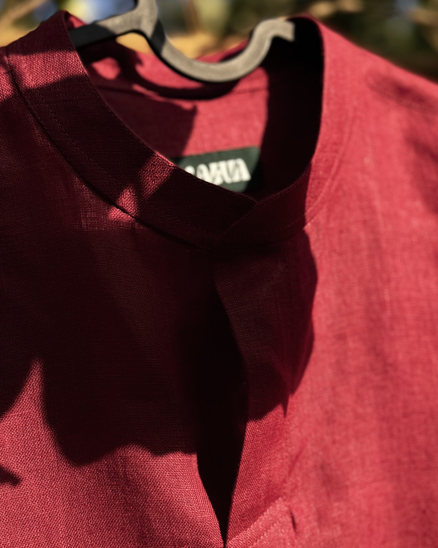 LONG SLEEVE PURE LINEN SHIRT
